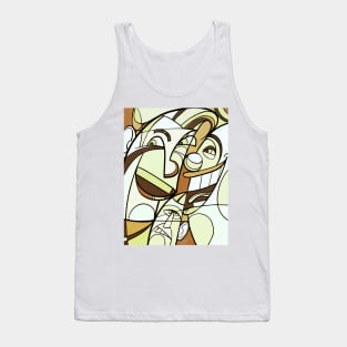 portrait cubism Tank Top